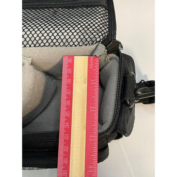 Lowepro Edit 110 Camera SLR shoulder bag pockets 7" x 5" x 5" black - Picture 10 of 14